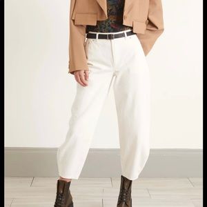 Tibi Brancusi size 26 white jean